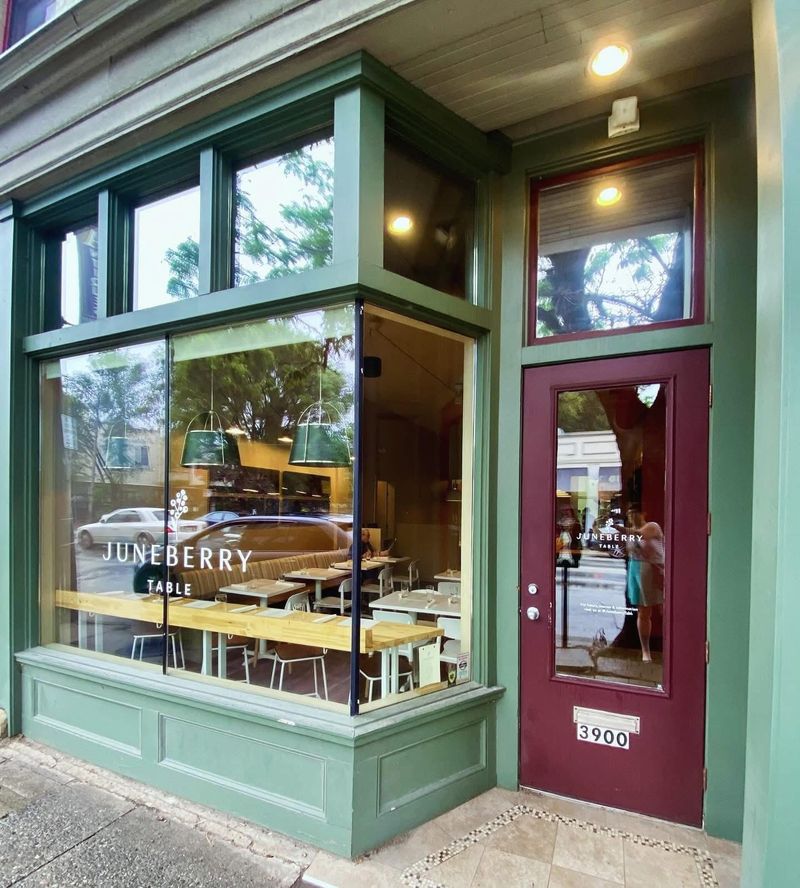 Juneberry Table – Cleveland (Ohio City)