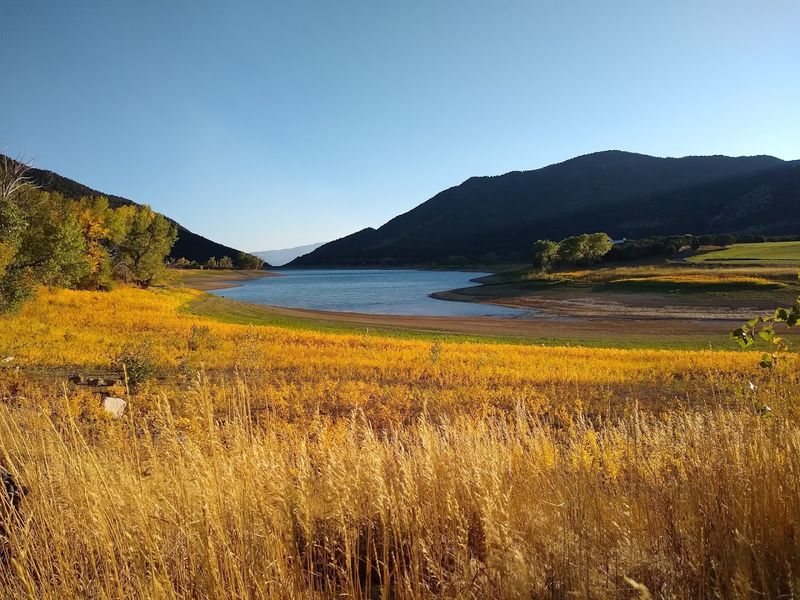 Harvey Gap Reservoir at Harvey Gap State Park