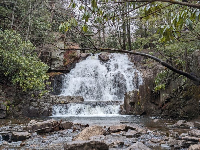 Hawk Falls Is One Of The Park's Most Photographed Spots Hawk Falls Is One Of The Park's Most Photographed Spots
