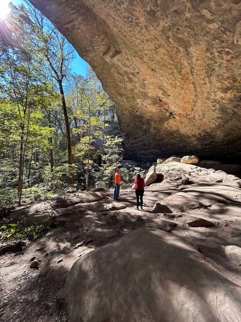 Hawk’s Cave Is a Massive Shelter Bluff