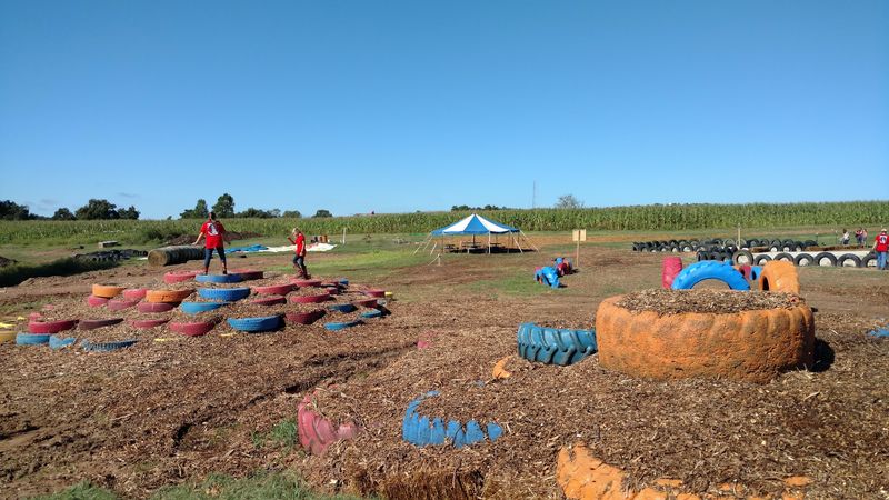 Hay Pyramids Make A Playful Fall Photo Stop