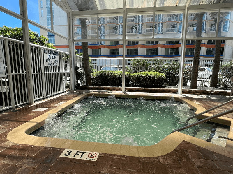 Heated Pools And Bubbling Hot Tubs
