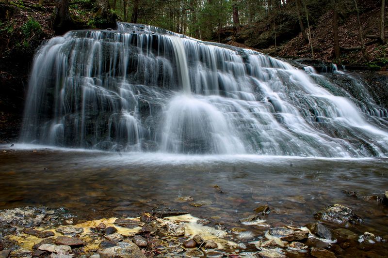 Hells Hollow Falls, Slippery Rock Township, PA Hells Hollow Falls, Slippery Rock Township, PA
