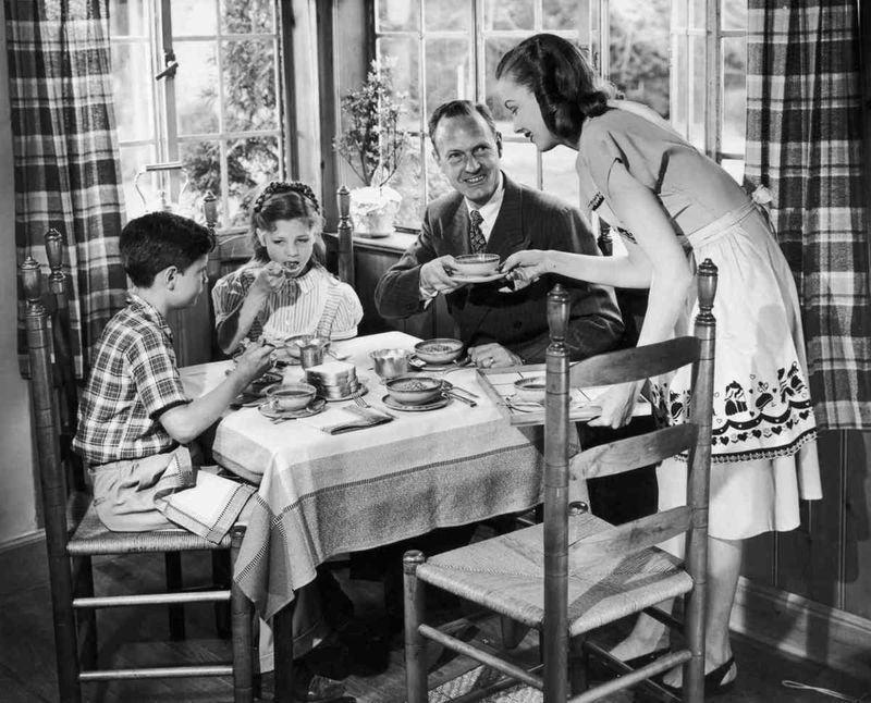 Boys Pull Out Chairs For Girls And Women