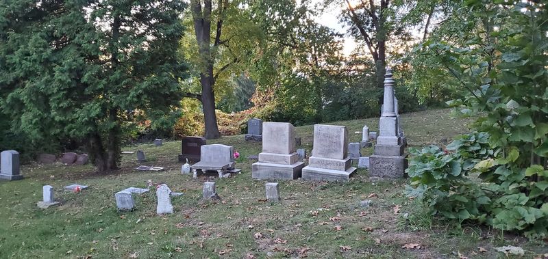 Henry Ruff Road Meets Butler Cemetery