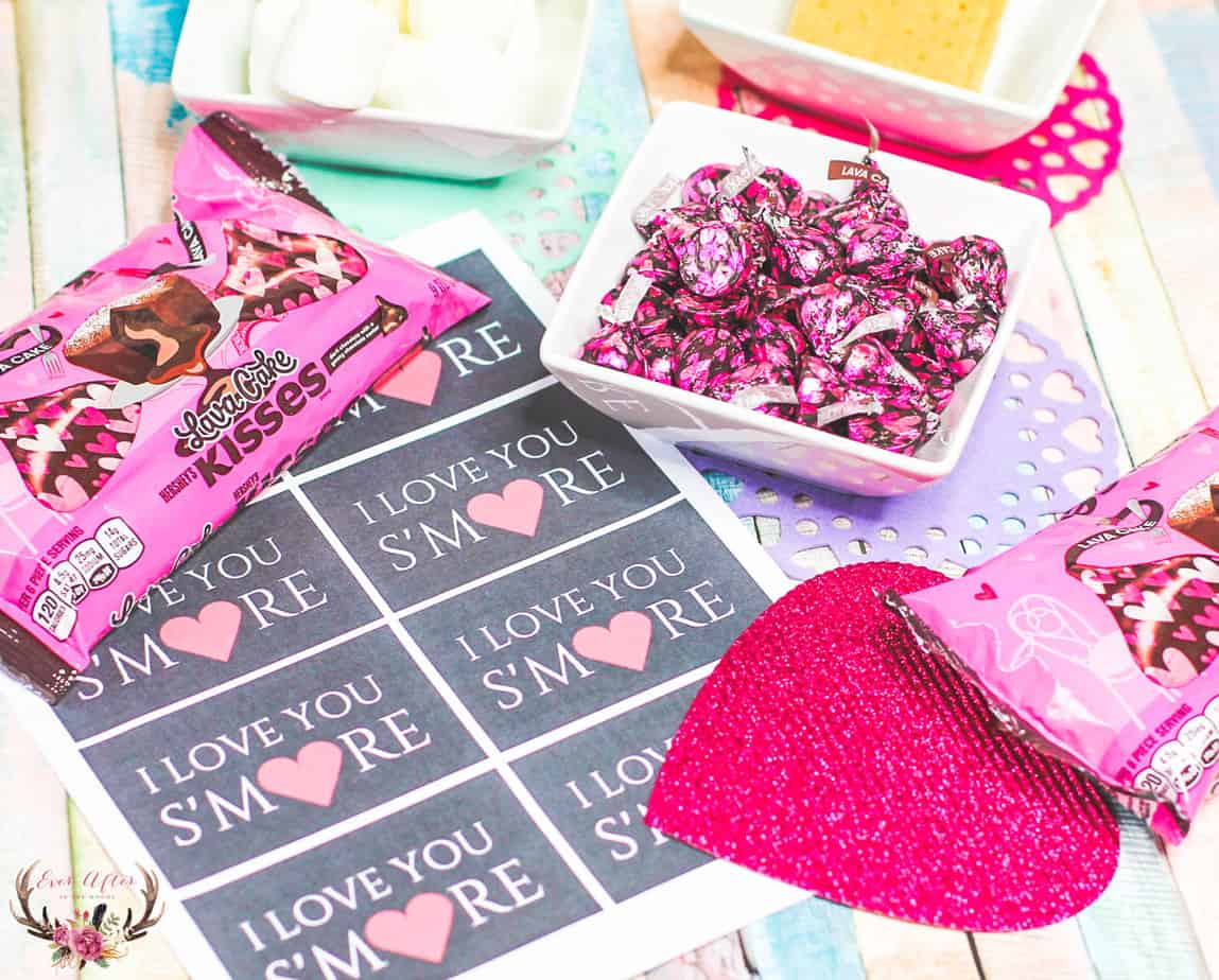 Cute Classroom Valentine’s for Kids with HERSHEY® Lava Cake KISSES Chocolates