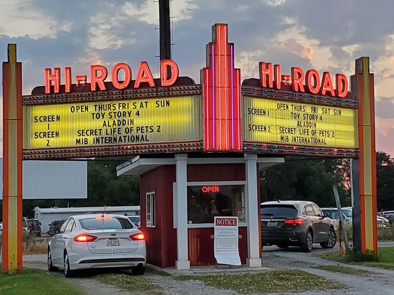 Hi-Road Drive-In Theatre, Kenton