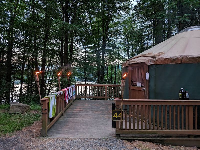 Hills Creek State Park Glamping
