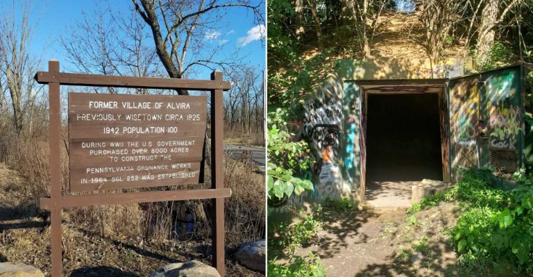 Hidden Bunkers Await On This Eerie Ghost Town Trail In Pennsylvania