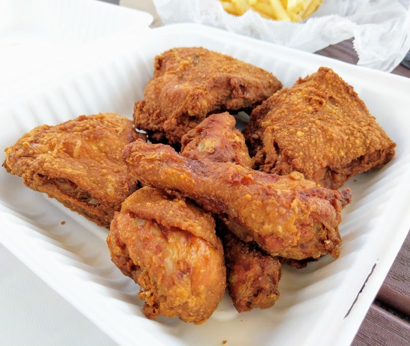 They Cook Your Chicken Fresh to Order Every Single Time