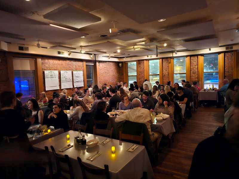 Packed Dining Room Creates Intimate Chaos