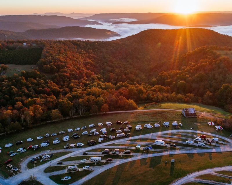 High Above The Buffalo River Canopy