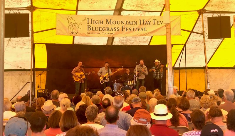 High Mountain Hay Fever Bluegrass Festival - Westcliffe, July 9–12, 2026