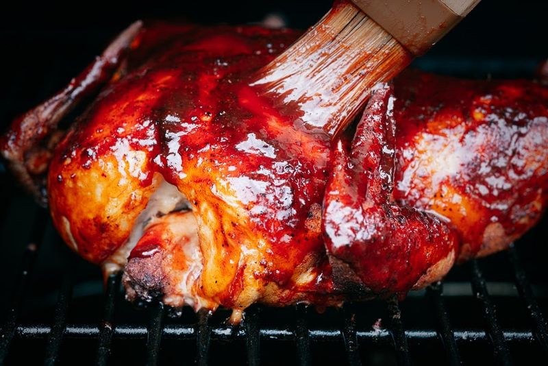Red Bird Chicken with Cherry Creek Barbecue Sauce