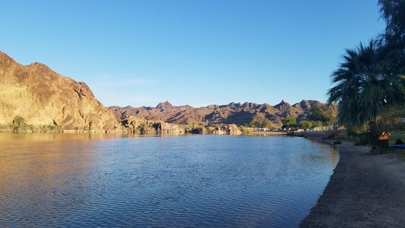 Camping Right On The River