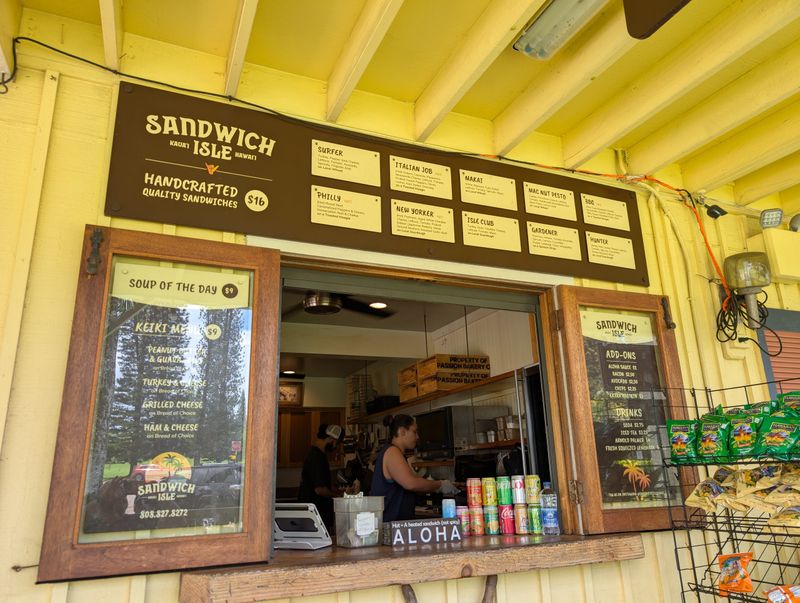 Sandwich Isle Deli, Princeville, Kauai