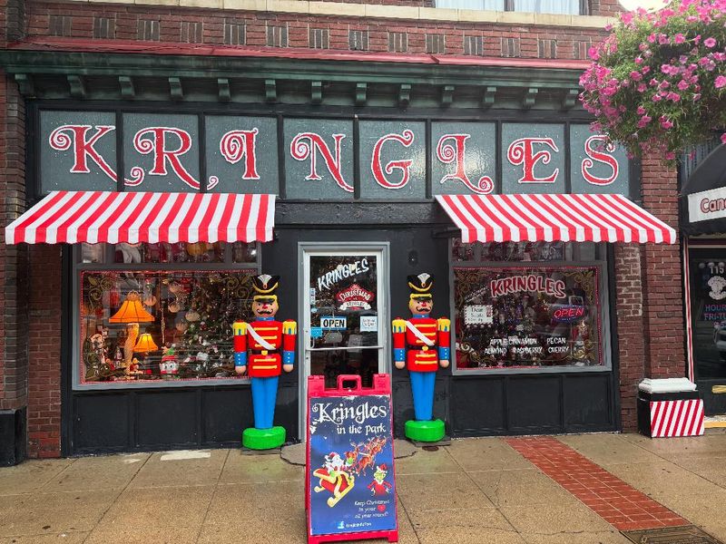 Historic Storefront With Holiday Charm