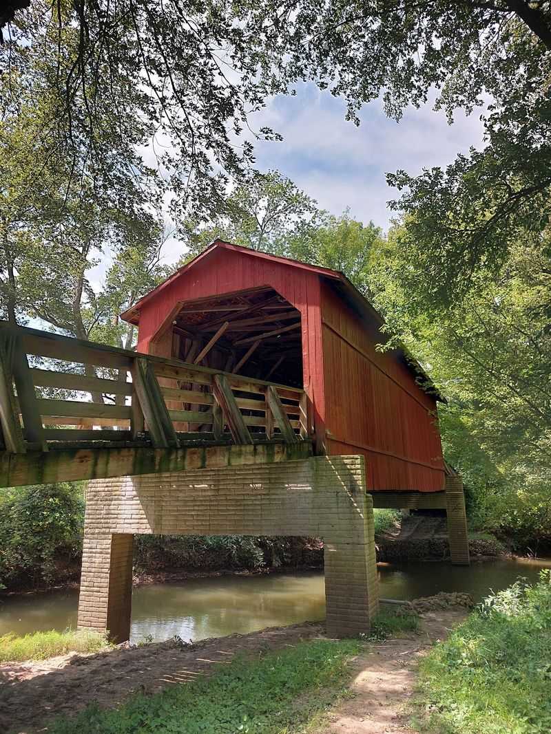 Historic Sugar Creek Covered Bridge, Glenarm