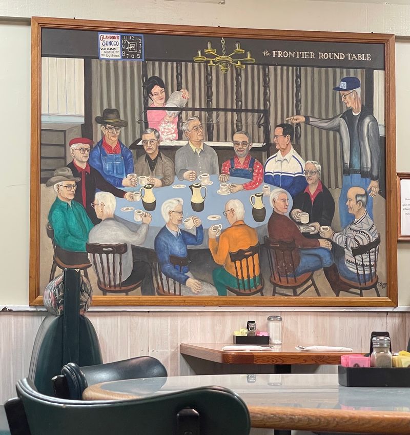 Historical Photos And Original Art On The Walls