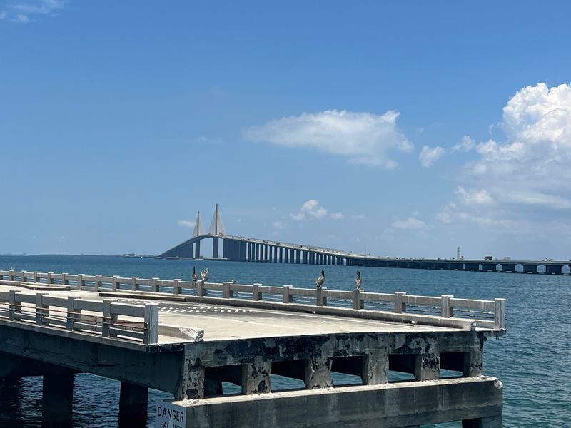 Fishing Piers And The Old Road To Nowhere
