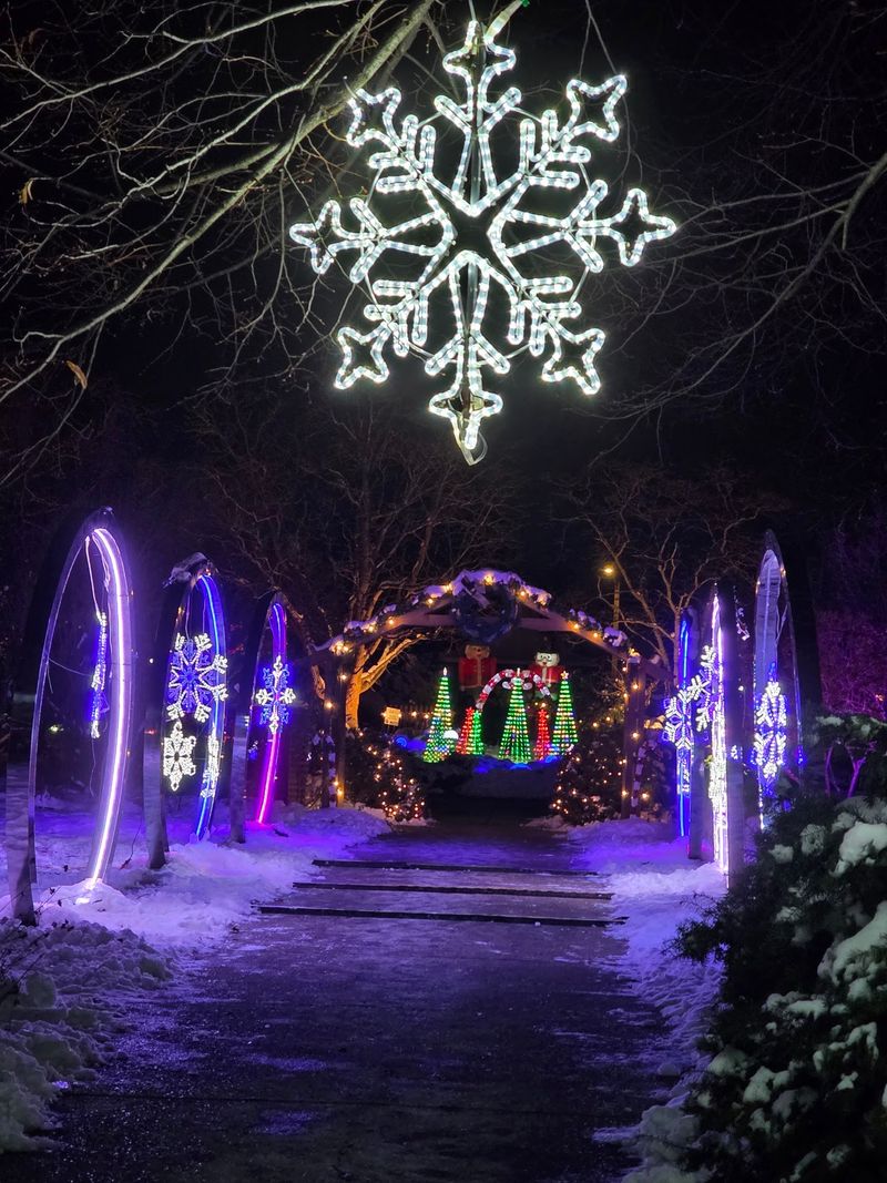 Holiday Lights, Themed Decor, And Kid-Friendly Signs
