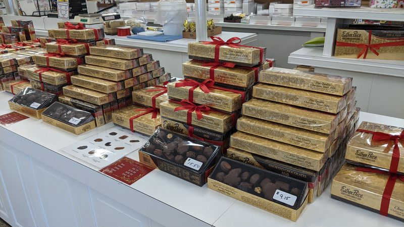 Gift Selection and That Signature Red Ribbon