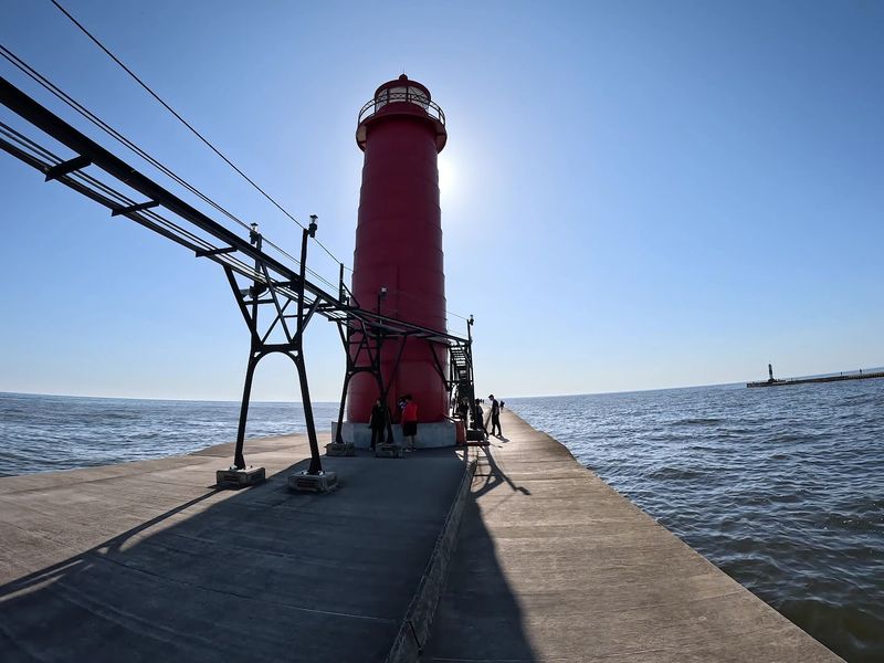 Grand Haven South Pierhead Inner And Outer Lights, Grand Haven