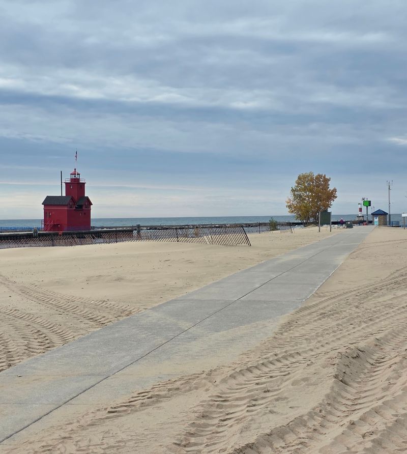 Holland State Park And Big Red