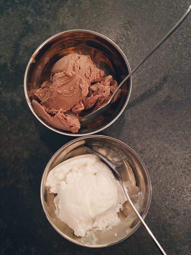 Homemade Ice Cream And Sweet Finishes