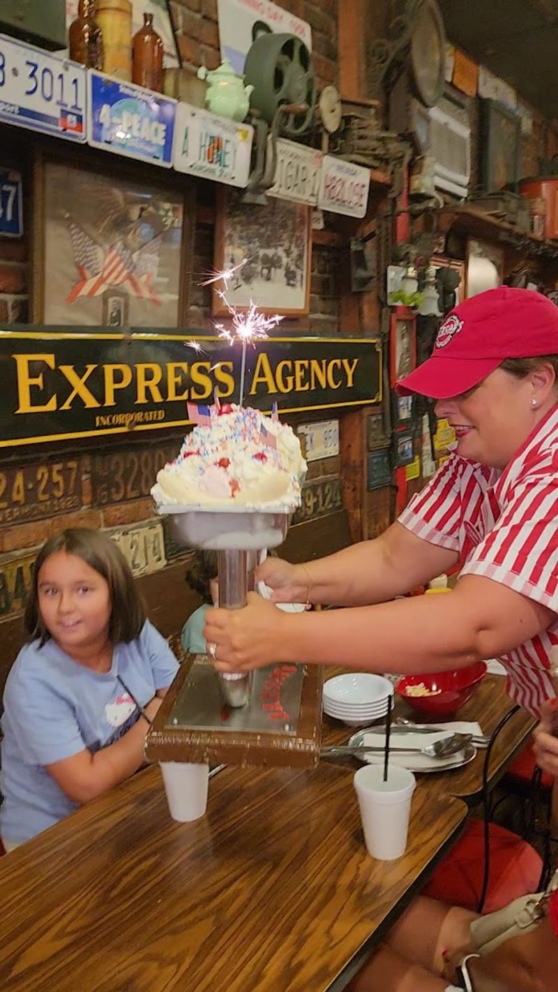The Famous Kitchen Sink Sundae That Defies Imagination