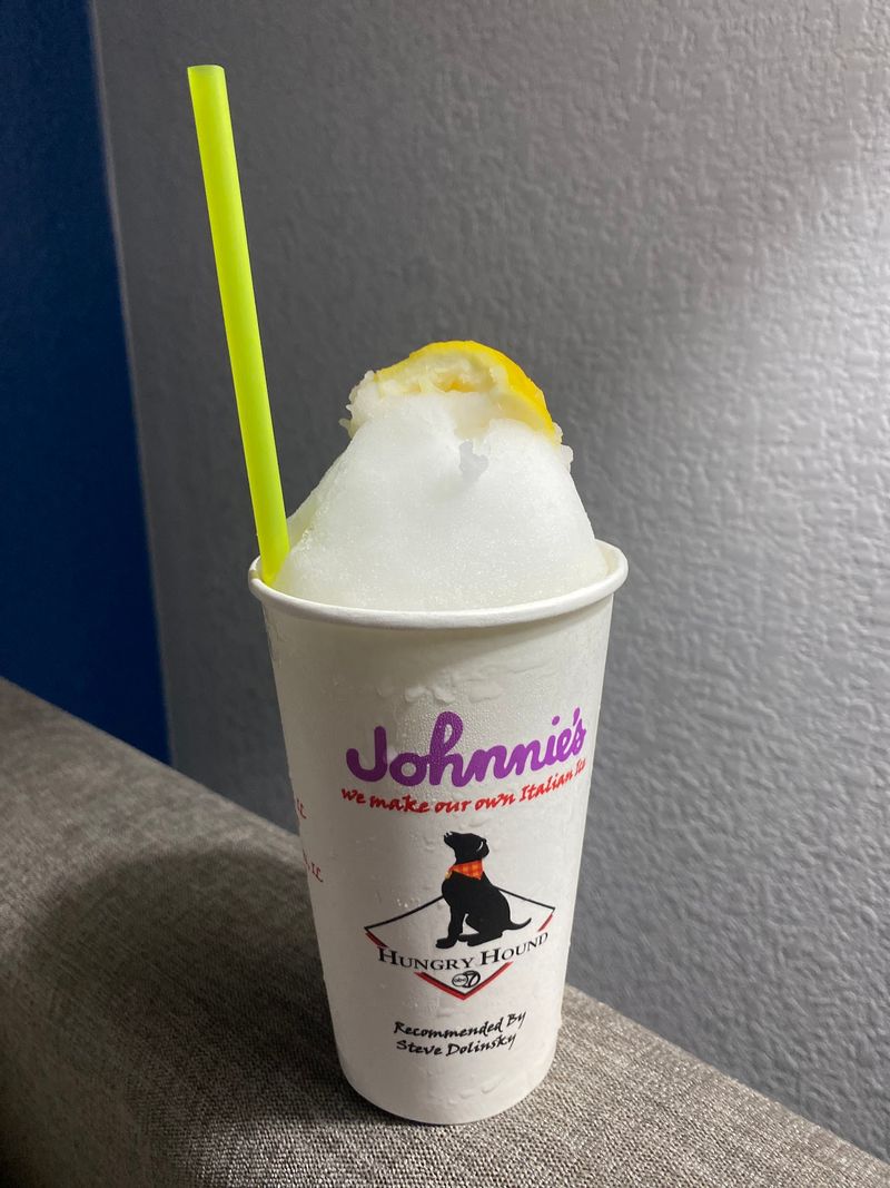 Homemade Italian Ice In Lemon And Watermelon