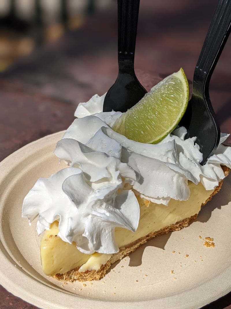 Homemade Key Lime Pie To Finish