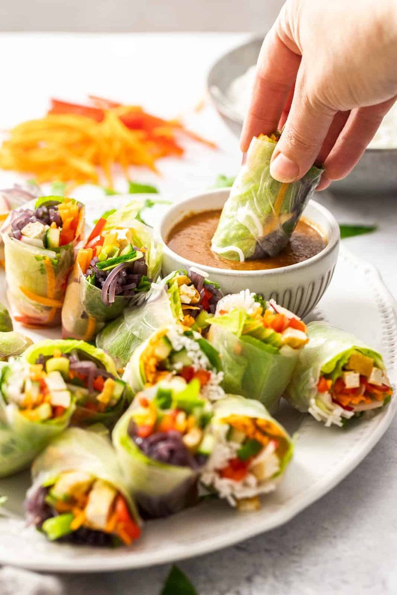 Crispy Rice Paper Wraps