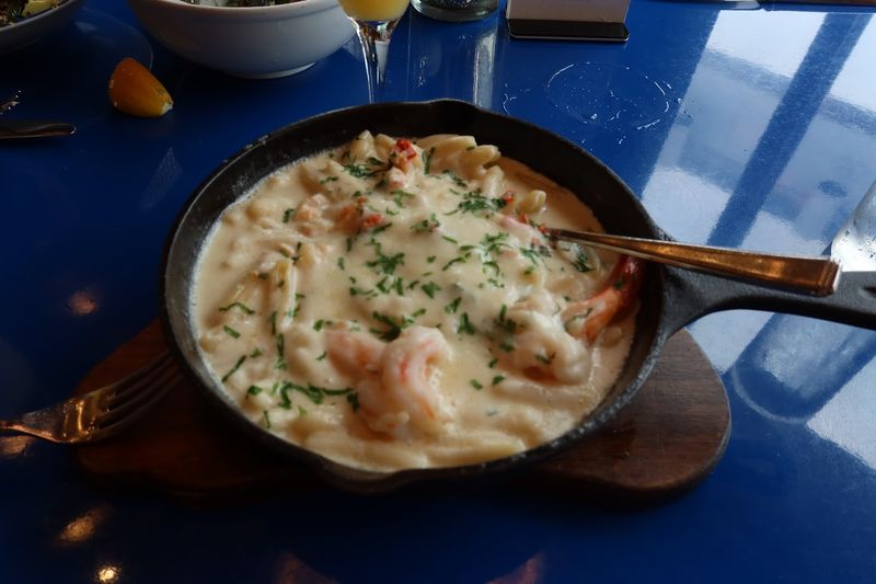 Homemade Pasta Holds Its Own Alongside The Seafood Dishes Homemade Pasta Holds Its Own Alongside The Seafood Dishes