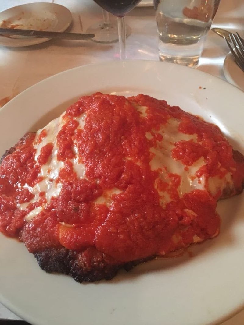 Veal Parmesan Done The Traditional Way