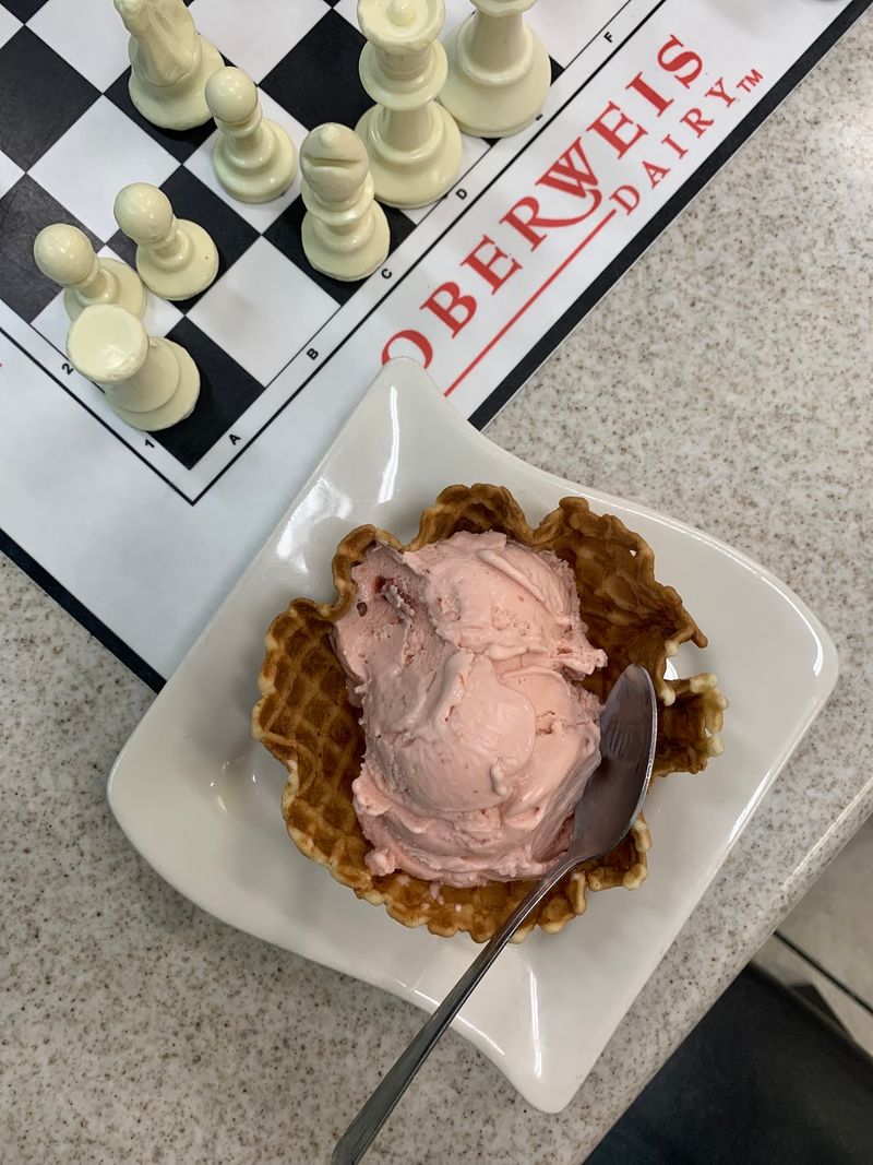 Homemade Waffle Bowls Every Afternoon