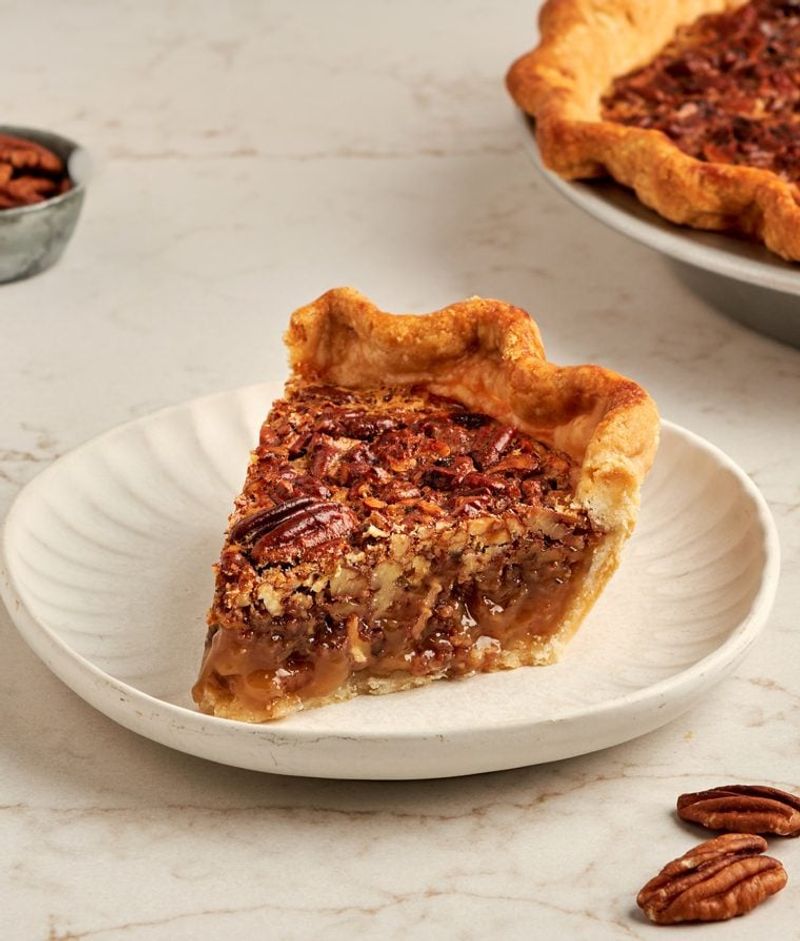 Bourbon pecan pie