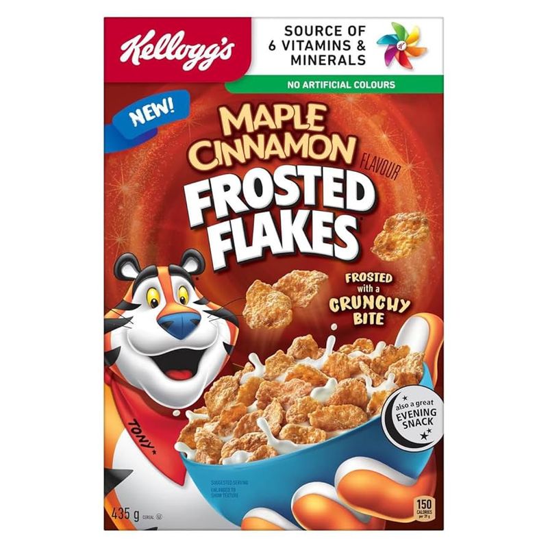 Frosted Maple Flakes Melting Away