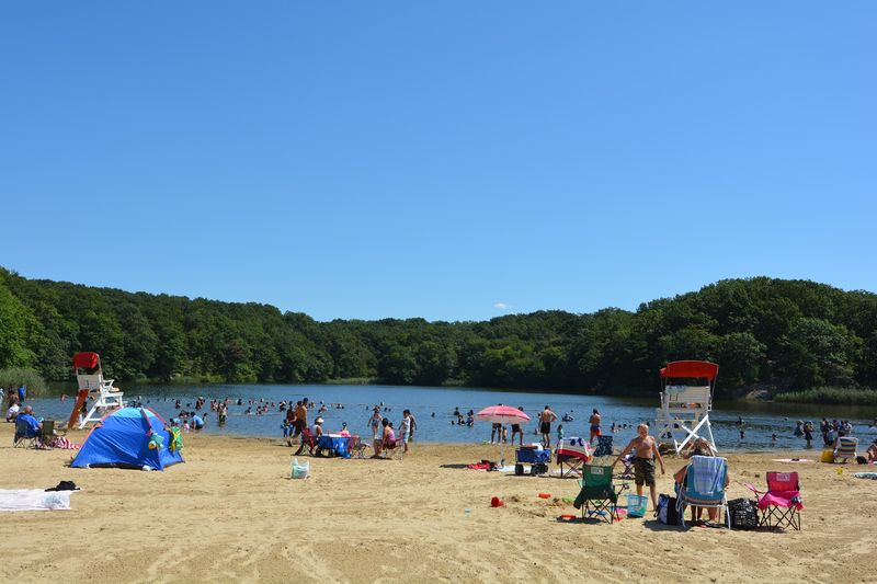 Hooks Creek Lake At Cheesequake State Park