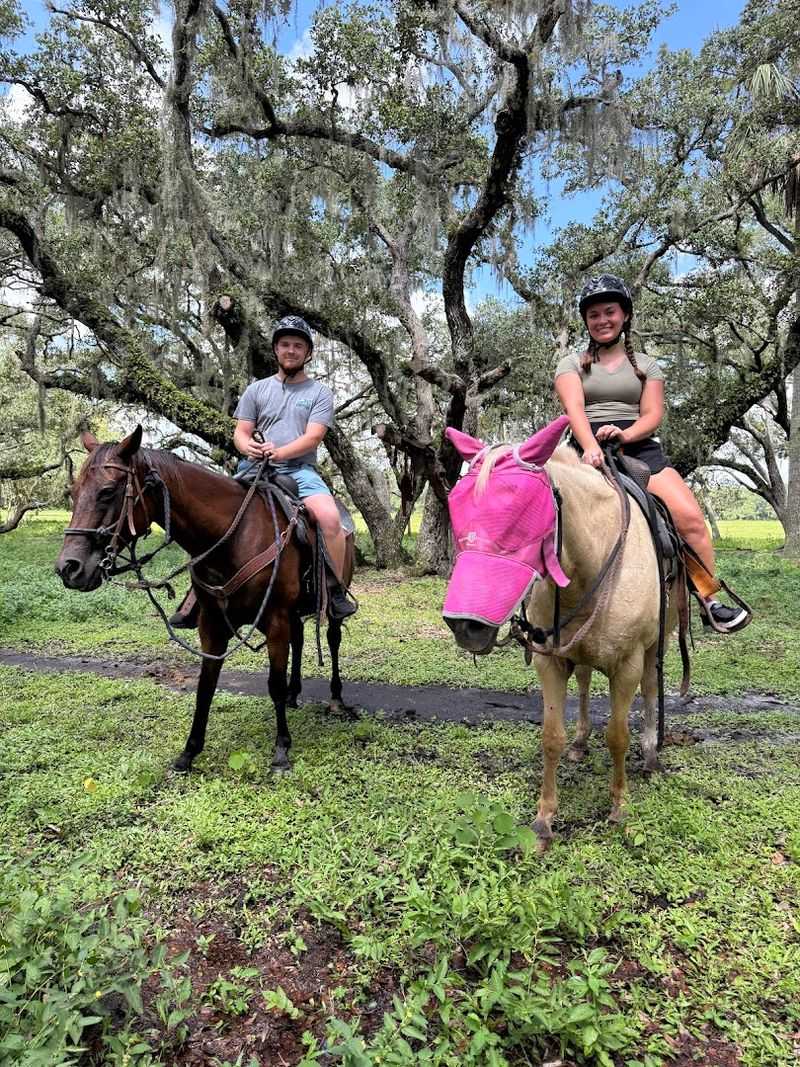 Horseback Riding Through Open Florida Land With Guides Who Actually Care
