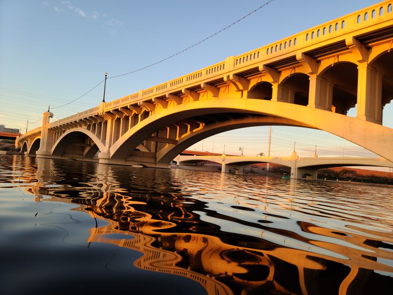 Swan Boat Ride On Tempe Town Lake, Tempe