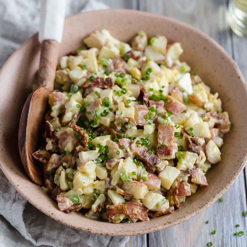 Mayonnaise-Heavy Potato Salad