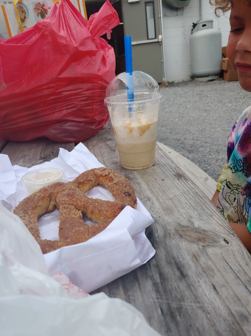 Hot Food Stands For A Full Market Breakfast