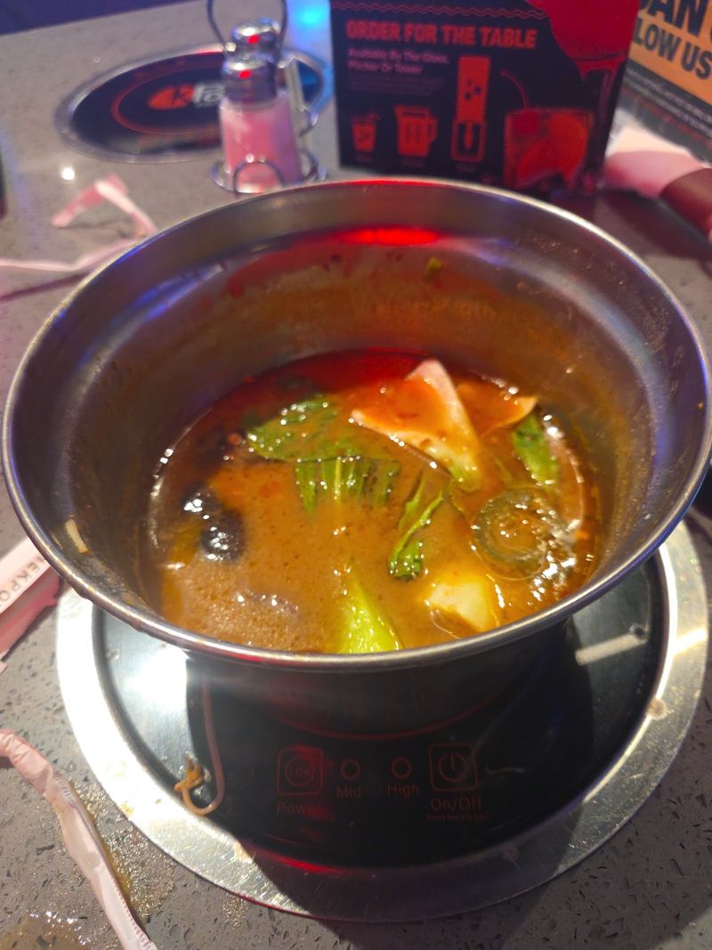 Hot Pot Turns The Table Into Part Of The Meal