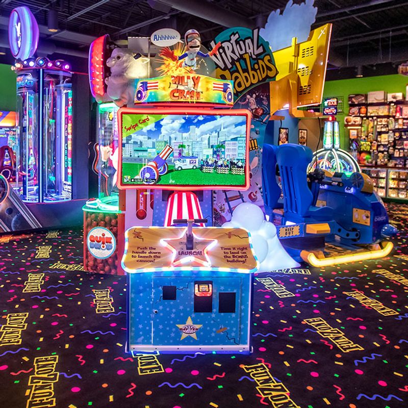 FunZone arcade and family features