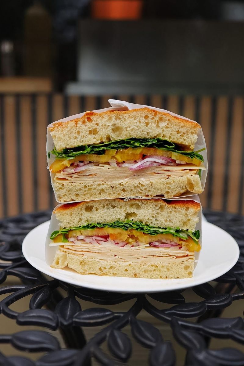 House-Baked Focaccia Is The Star Of Every Sandwich