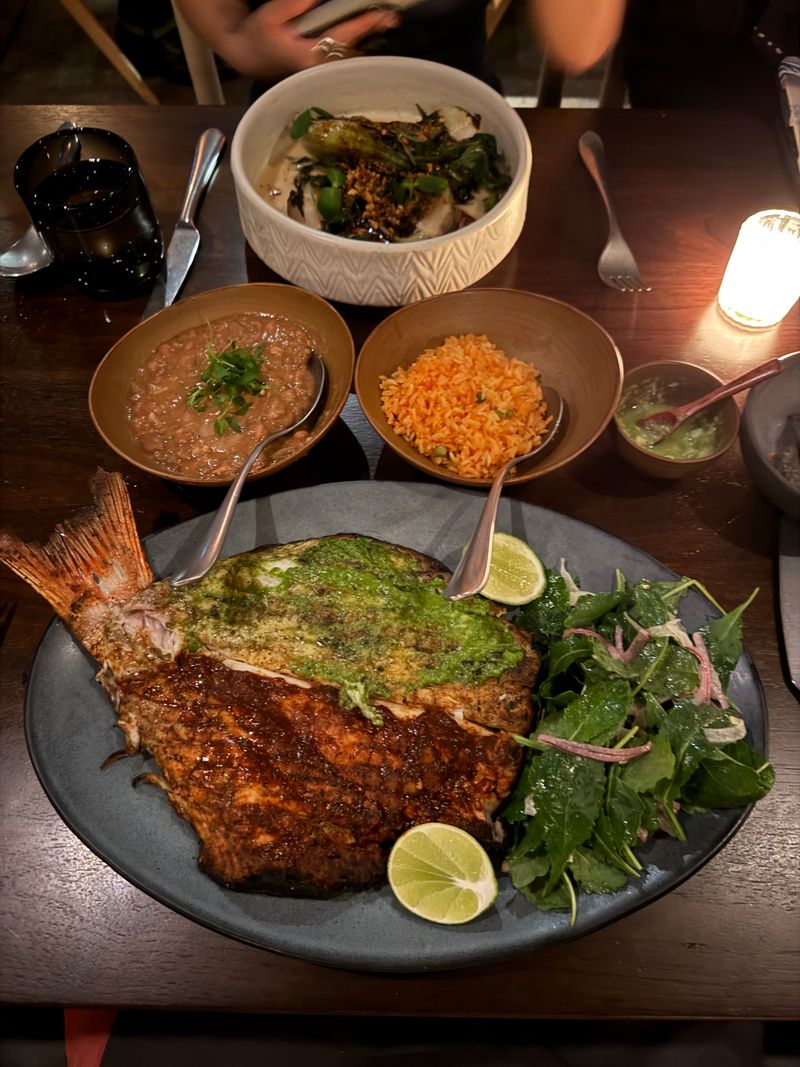 Red Snapper With Crisped Skin