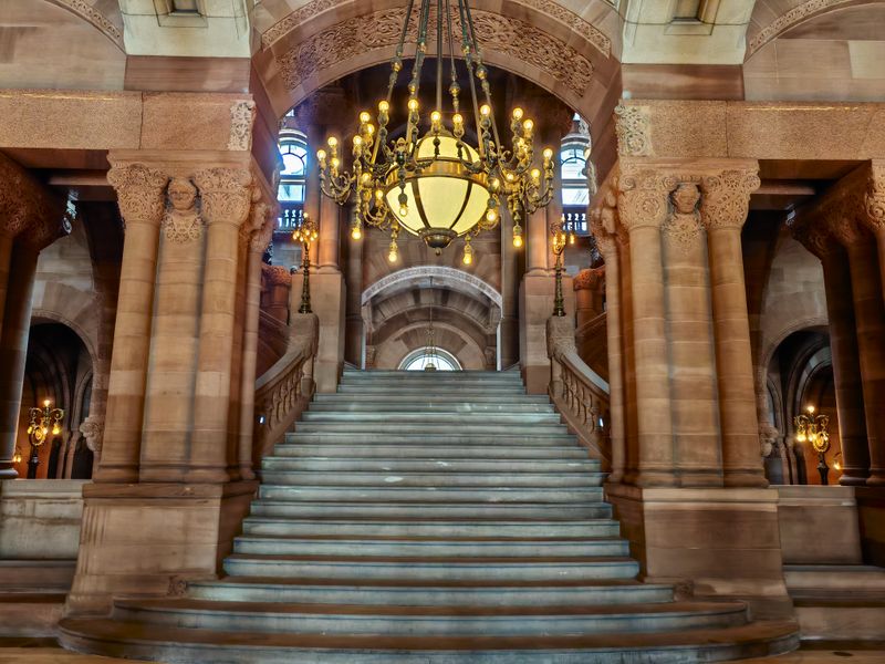 Million Dollar Staircase – New York State Capitol, Albany