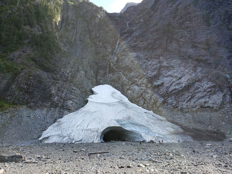How Avalanches Build A Cave You Can Visit Every Summer