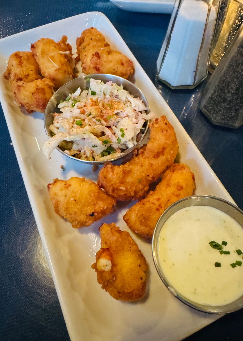 Shrimp With A Snap And A Story